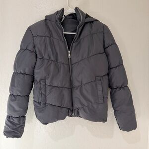 Pink Platinum Charcoal Jacket with Pink Accents